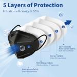 20 Pack KN95 Face Masks for Dust Protection