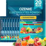 Sugar-Free Electrolyte Powder Packets for Hydration