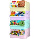 TidyFriend Stackable Open Front Bins - 4 Pack