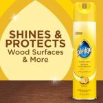 Pledge Multisurface Furniture Polish Spray, Works on Wood, Granite, and Leather, Shines and Protects, Lemon, 9.7 oz (Pack of 2)