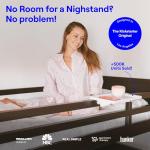 BedShelfie Clip-On Nightstand for Bunk Beds