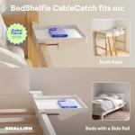 BedShelfie Clip-On Nightstand for Bunk Beds
