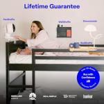 BedShelfie Clip-On Nightstand for Bunk Beds