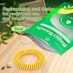 BuggyBands 12 Pack Mosquito Repellent Bracelets, Individually Wrapped, DEET Free, Natural and Waterproof Band