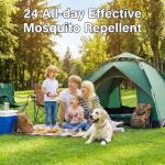 BuggyBands 12 Pack Mosquito Repellent Bracelets, Individually Wrapped, DEET Free, Natural and Waterproof Band