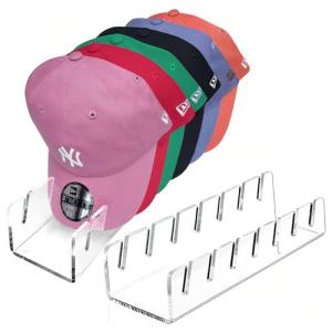 Acrylic Baseball Cap Stand - 2 Piece Organizer