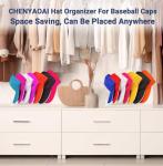 Acrylic Baseball Cap Stand - 2 Piece Organizer