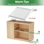 4 Pack Expandable Pull Out Cabinet Organizer