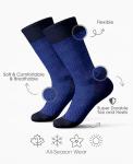 Men's Premium Bamboo Dress Socks Gift Box Set