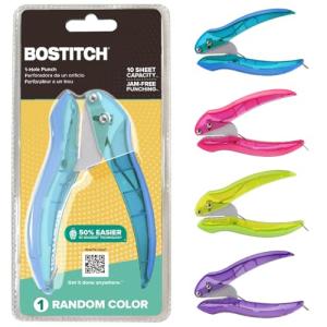 Bostitch inLIGHT: 1‑Hole Punch, Easy Effort