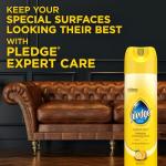 Pledge Enhancing Polish, Furniture & Wood Spray, Lemon Scent, 9.7oz (Pack of 3)