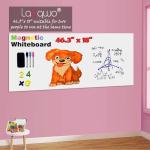 LACQWO 46.3×18″ Magnetic Dry‑Erase Wallpaper