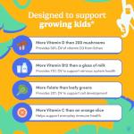 Kids Multivitamin Gummies Age 4+, Strawberry & Orange