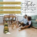 Lumintrail Tyler Candle Mixer Melts, Diva Scent, Set of 4 Scented Wax Tarts for Wax Warmers (6 Tarts per Bar, 24 Tarts Total)- Bundle with a Stain Remover Pen - Wax Melt Warmer for Home Fragrance