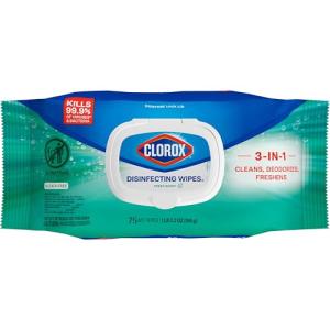Clorox Bleach Free Cleaning Wipes, 3-Pack