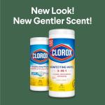 Clorox Bleach-Free Wipes, Crisp Lemon, 35 Count