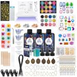 KISREL UV Crystal Resin Jewelry Kit + Light