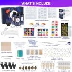 KISREL UV Crystal Resin Jewelry Kit + Light