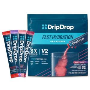 Hydration Electrolyte Powder Packets - Grape & Fruit Punch