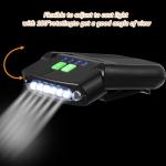 LED Clip-on Cap Lights - Rechargeable & Waterproof