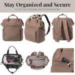 Baggallini Securtex Anti-Theft 16″ Laptop Backpack