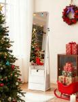 Nicetree LED Jewelry Cabinet with Mirror and Drawers