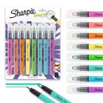 Sharpie Clear View Chisel Tip Highlighters 8‑Pack