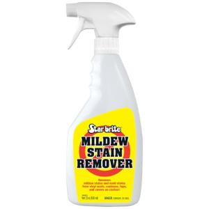 STAR BRITE Mold Stain & Mildew Stain Remover + Cleaner – Lifts Dirt & Removes Mildew Stains on Contact - 22 OZ Spray, clear (085616SS)