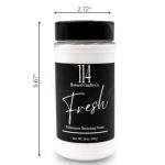 Powerful Fresh Linen Scented Fabric & Upholstery Deodorizer & Freshener Powder. Odor Eliminator,Pet Safe, Multipurpose formula. Use for furniture,carpet,rug,mattresses