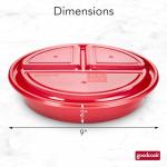 GoodCook Microwave & Dishwasher-Safe Meal Prep Containers