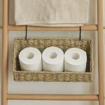 Woven Seagrass Wall Baskets for Easy Storage