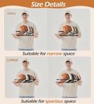 Metal Wall Hat Rack Organizer - Holds 20 Caps