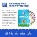 NATPAT Buzz Patch Mosquito Patch Stickers for Kids - Plant Based Ingredients, Non-Toxic - The Original All Natural Citronella Essential Oil Insect Patch, DEET Free, for Toddlers, Kids (60 Pack)