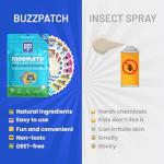 NATPAT Buzz Patch Mosquito Patch Stickers for Kids - Plant Based Ingredients, Non-Toxic - The Original All Natural Citronella Essential Oil Insect Patch, DEET Free, for Toddlers, Kids (60 Pack)