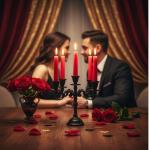 Black Matte 5-Arm Baby Candelabra for Home Decor