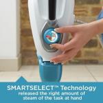 BLACK+DECKER 7-in-1 Steam Mop and Steam Glove Handheld Steamer, Complete Steam Cleaning Solution, Corded (HSMC1361SGP)