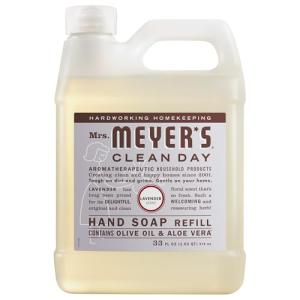 Mrs. Meyer's Lavender Liquid Hand Soap Refill 33 oz