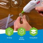 AdTech Mini Hot Glue Sticks, 4″ Clear, 30‑Pack