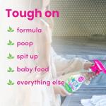 Stain Remover Spray by Dapple Baby, Fragrance Free, 16.9 Fl Oz Spray Bottle - Plant-Based & Hypoallergenic - Baby Laundry Stain Remover for Clothes & Cloth Diapers