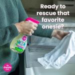 Stain Remover Spray by Dapple Baby, Fragrance Free, 16.9 Fl Oz Spray Bottle - Plant-Based & Hypoallergenic - Baby Laundry Stain Remover for Clothes & Cloth Diapers