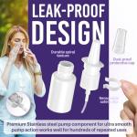 3-Pack 30ML Refillable Nasal Mist Sprayer
