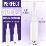 3-Pack 30ML Refillable Nasal Mist Sprayer