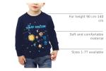 Kids' Long Sleeve Space Planet Graphic Shirt