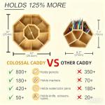 Walowalo Rotating Pencil & Marker Caddy – holds 800+ pc