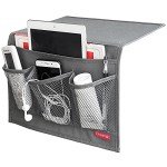 DuomiW Bedside Storage Organizer and Caddy - Grey