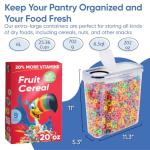 Airtight Food Storage Containers Set of 2 - 6L