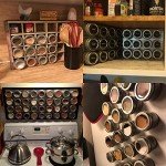 12-Piece Magnetic Spice Jar Set for Easy Organization