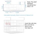 Under Shelf Basket Storage - 2 Pack