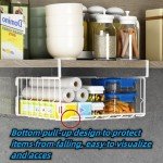 Under Shelf Basket Storage - 2 Pack