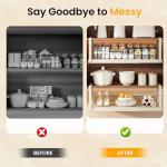 Expandable Under Shelf Storage Basket Organizer